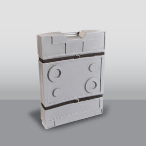 Medium Telescoping Wheeled Shipping Case