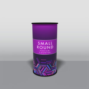 Small Round Podium Counter